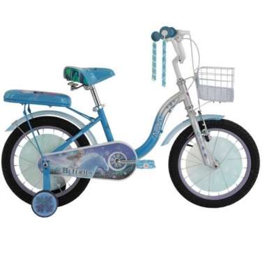 Sepeda Anak Perempuan 16 & 20 Inch Mini ELEMENT FROZEN 5.0 Karater Elsa 20"