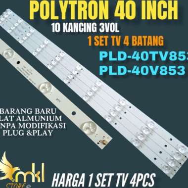 BACKLIGHT TV LED 40 INCH POLYTRON PLD-40TV853-PLD-40V853 BACKLIGHT TV Multicolor
