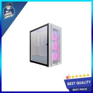 CASING PC CUBE GAMING STALLA WHITE