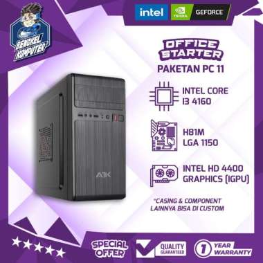PC OFFICE STARTER 11 | I3 4160 | ADMIN | SCHOOL 128GB - 16GB