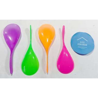 centong entong sendok nasi stainless plastik nagata pelangi maxi anti lengket PELANGI