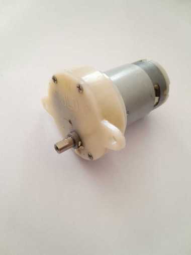 Dinamo DC Motor RS380 380 Speed Reduction Gearbox