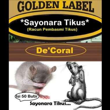 Sayonara Tikus | Racun Tikus | Pembasmi Tikus | Tikus Mati Kering