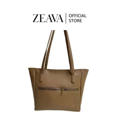 [ZEAVA] Berlly Tote Bag - Tas Bahu Wanita/Tote Bag Fashion Khaki