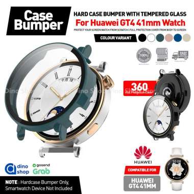 Hard Case For Huawei WATCH GT4 GT 4 41MM Screen Cover Protector Glass GREEN