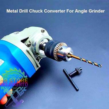 ADAPTER IMPACT WRENCH 1/2 INCH + KEPALA BOR KEYLESS 10MM 13MM 16MM Chuck to Gerinda