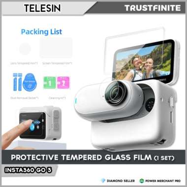 Anti Gores Protective Tempered Film Insta360 GO 3 / Insta360 GO 3S Insta360 GO 3S