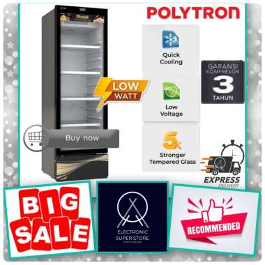 POLYTRON SHOWCASE SCN-237 SCN237 SCN 237 SUPER LOW WATT 280L PREMIUM BORDERLESS DESIGN POLYTRON SHOW