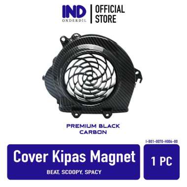 Tutup-Cover Kipas Magnet-Mesin Karbon-Carbon Beat Karbu/Spacy Lama-Old 1
