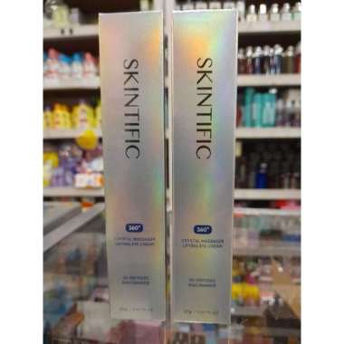 skintific crystal massager lifting eye cream