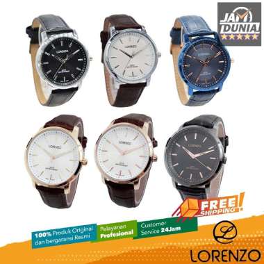 JAM TANGAN LORENZO 1010MR JAM LORENZO 1010 MR JAM LORENZO ORIGINAL JAM TANGAN ANALOG JAM TANGAN PRIA