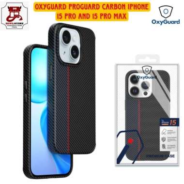 Oxyguard Proguard Carbon Case Iphone 15 Pro Max / Casing Iphone 15 Pro Iphone 15 Pro