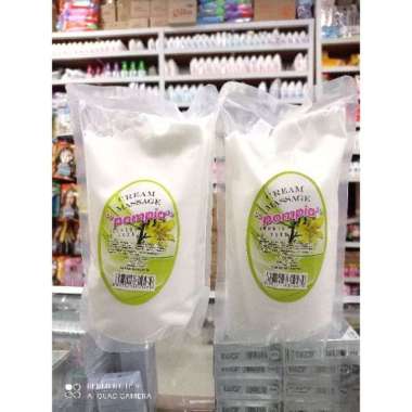 Cream Massage Pompia , krim untuk pijat 1000 gram Mint