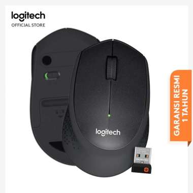Logitech M331 Mouse Wireless Silent Click black