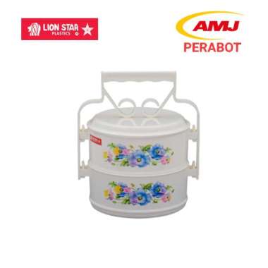LION STAR Rantang Plastik Ukir Susun-2