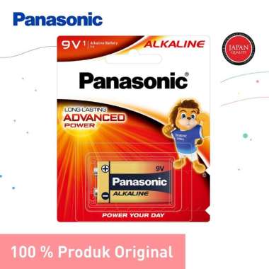 Panasonic Baterai Kotak Alkaline 9V Panasonic Alkaline Battery 9V