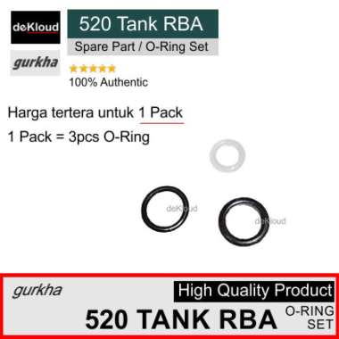 O-Ring Set for 520 TANK RBA | karet seal sil oring