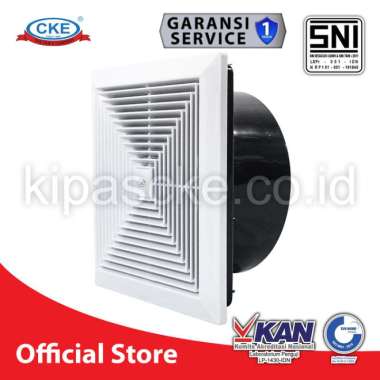 EXHAUST FAN PLAFON 10 INCH HEXOS PLAFON PENGHISAP UDARA