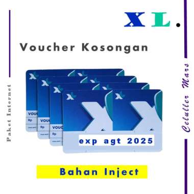 Voucher XL Kosongan, Untuk Bahan Iject Kuota Internet XL expired agustus 2025 vocer xl kosongan