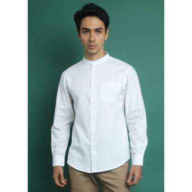 AMK Baju Koko Lengan Panjang KK Albani L/s Putih XXL