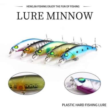 GST UMPAN Lure Minnow lure umpan pancing mainan buatan CASTING GABUS 7CM