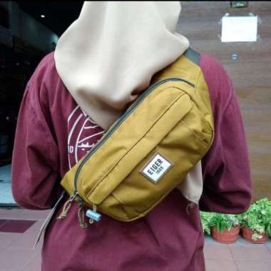 Tas Pinggang Eiger Sender 3.0 waistbag selempang pria wanita original Kuning