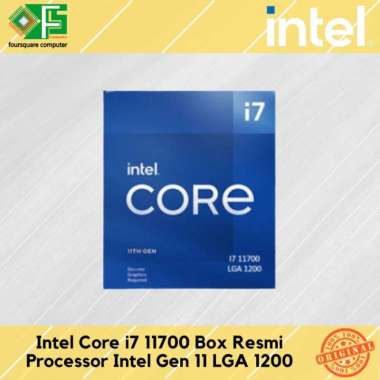 Intel Core i7 11700 Box Resmi | Processor Intel Gen 11 LGA 1200