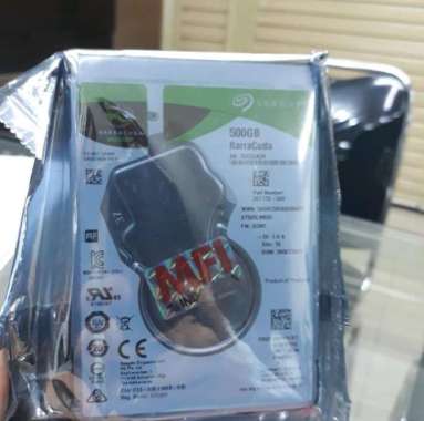 Harddsik Laptop 500 GB Seagate Barracuda Sata III 2,5" RESMI