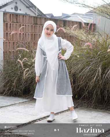 GAMIS HAZIMA ANAK S B1 - BRILIANT WHITE