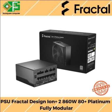 Power Supply Fractal Ion+ 2 Platinum 860 Watt | PSU 860W 80+ Platinum