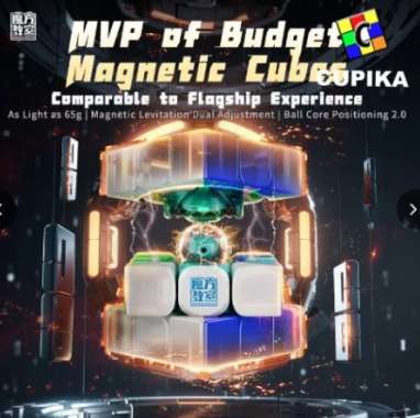 Rubik Moyu RS3M V5 3x3 Magnetic Maglev UV Ball Core RS3 M v 5 3x3x3 Maglev + Robot