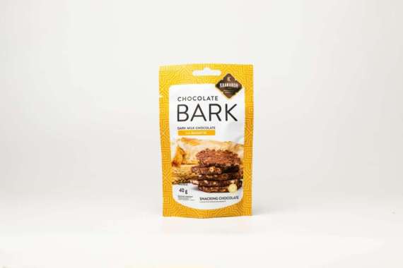 Krakakoa - Mini Chocolate Bark, Dark Milk Chocolate with Baguette