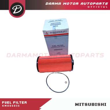 FUEL FILTER FUSO FN62F ORI ASLI KM005035 MITSUBISHI FIGHTER