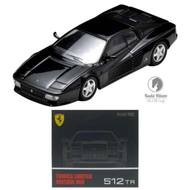 Tomica Limited Vintage Neo TLV-Neo Ferrari 512TR Black 512 TR