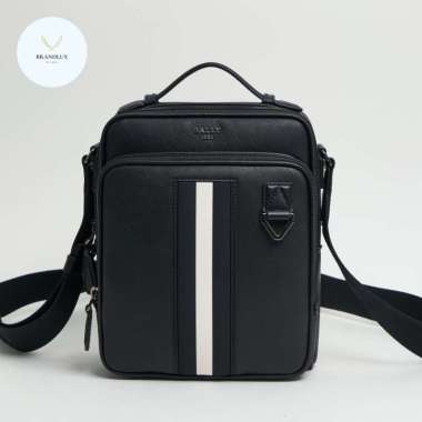 Bally Mackao Recycled Leather Cross-Body Bag - 100% Authentic