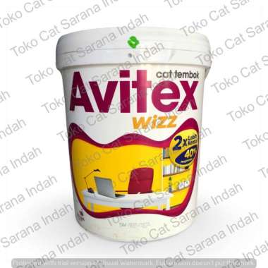 Avian AVITEX Wizz 5 KG - 25 KG (SW) Super White - Putih Sekali - Cat Tembok Avian Interior warna Put