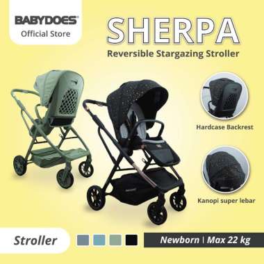 Babydoes Sherpa Stroller grey