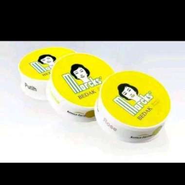 Bedak Marks cream putih rose