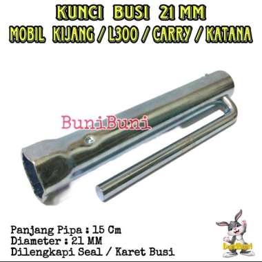 KUNCI BUSI KIJANG / Kunci Busi Pipa Untuk Mobil KIJANG / L300 / CARRY Ukuran 21MM