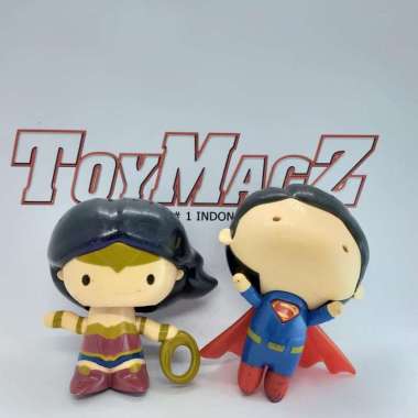 Figure Kids Meal KFC Justice League Superman & Wonder Woman