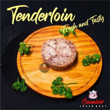 Santori Blue Label Tenderloin Beef Steak 1 slice 200gr / 5 slice 1kg 1 slice