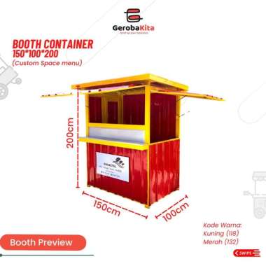 Booth Container 150x100x200