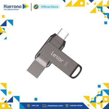 Lexar Flashdisk Jumpdrive OTG D400 32GB LJDD400032G-BNQNG