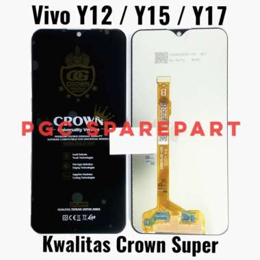 LCD Touchscreen Fullset Kwalitas Crown Super Vivo Y12 Y12i Y15 Y17 Y3