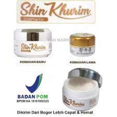 SHIN KHURIM BPOM - CREAM PEMUTIH KETIAK DAN SELANGKANGAN SHINKURIM BPOM