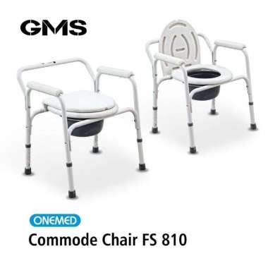 Commode Chair FS 810 Onemed / Kursi Toilet / Kursi BAB