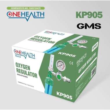 Regulator Oksigen Medis Onehealth / Healthcare Oksigen Regulator untuk Tabung Oksigen