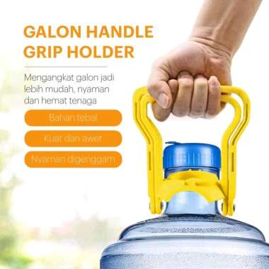 Alat Angkat Galon Air - Alat Bantu Angkat Galon / Holder Angkat Galon - Kuning Murah