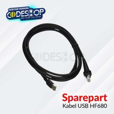 Sparepart Kabel Scanner Barcode Honeywell HF680 USB