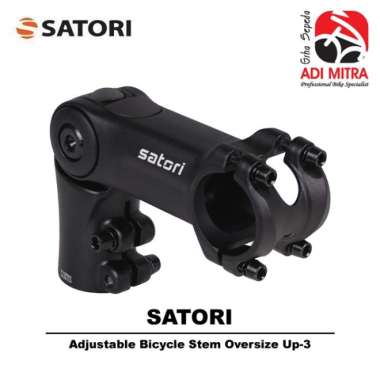 Satori Adjustable Bicycle Stem Up-3 Oversize | Stem Sepeda